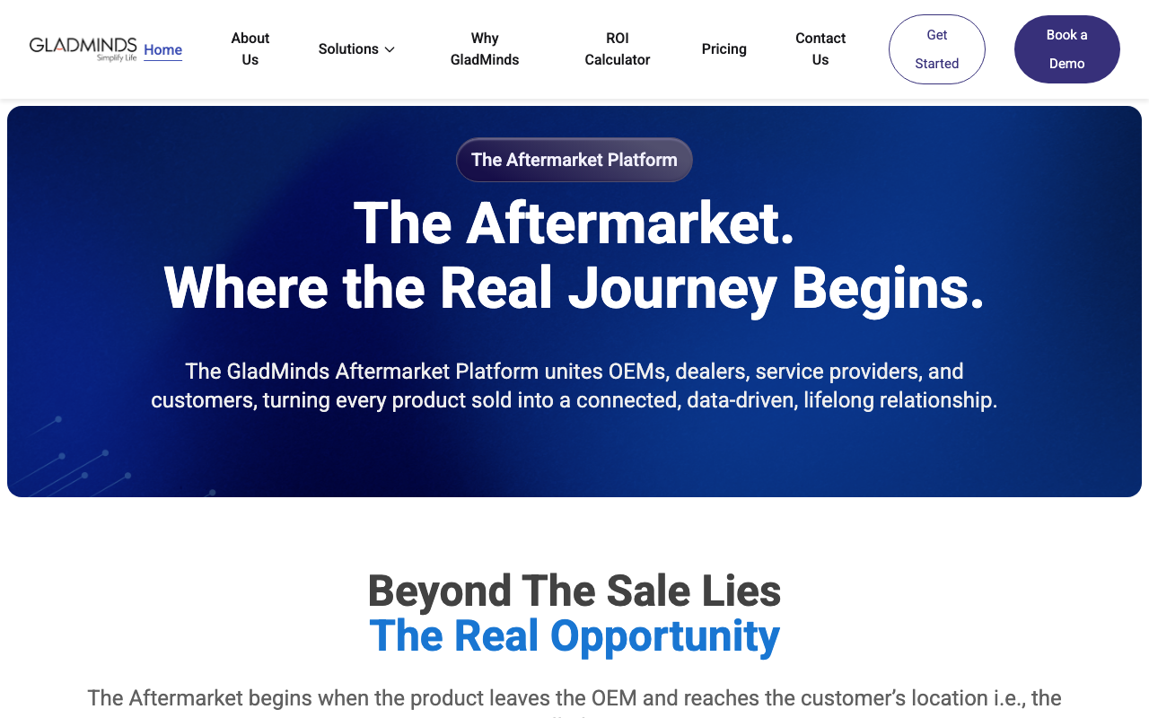 GladMinds aftermarket platform